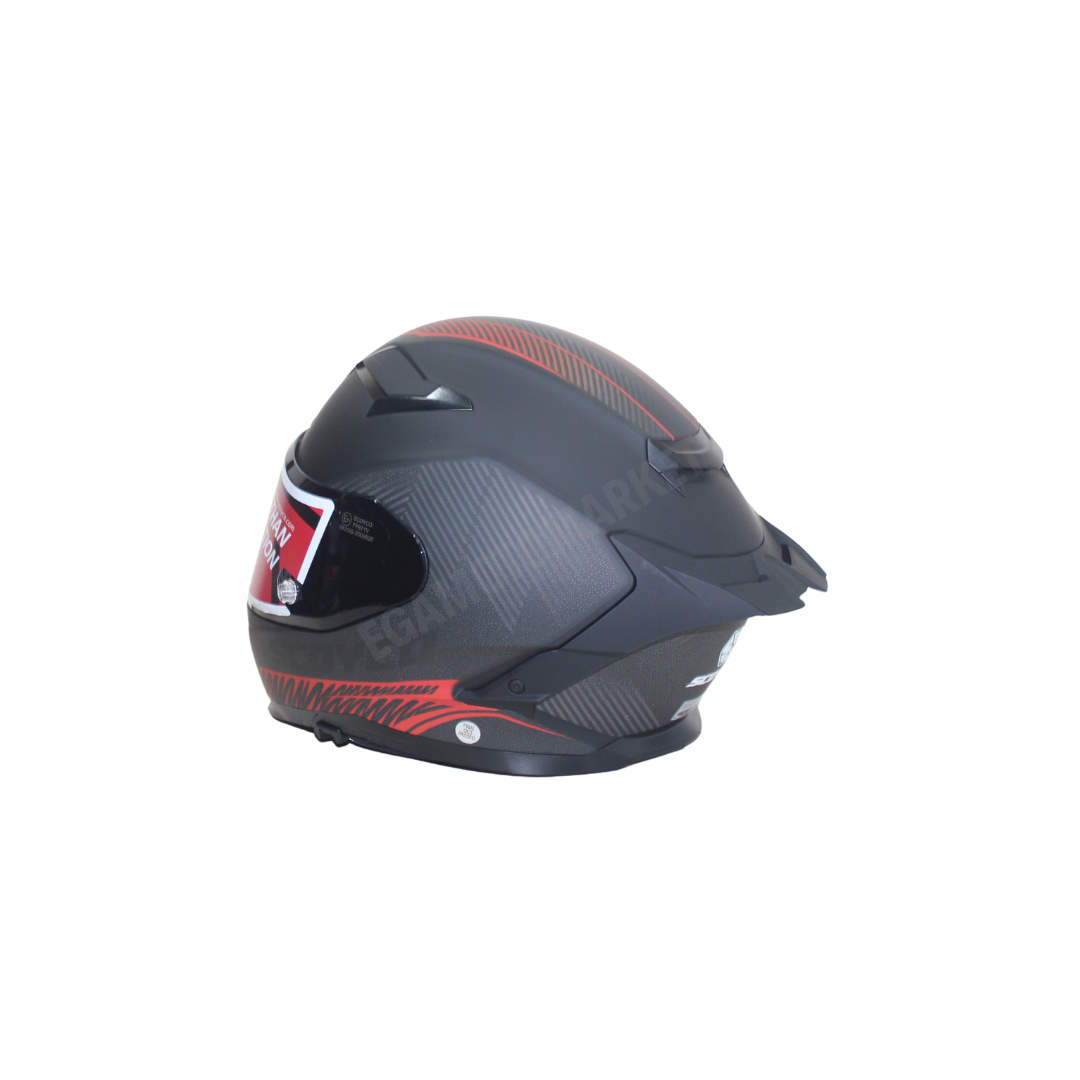 Scoyco Freedom Full Face Kask – Güneş Vizörlü Dot-ce