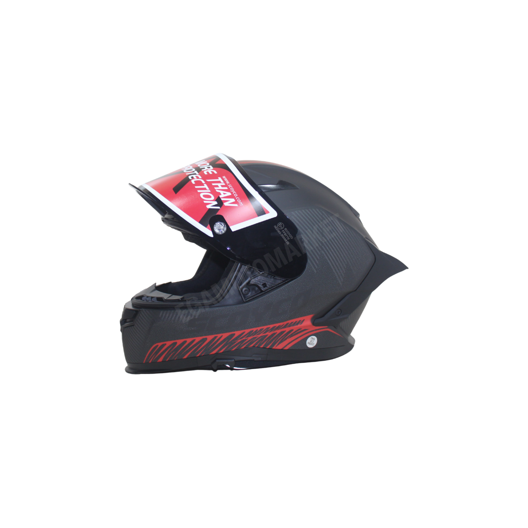 Scoyco Freedom Full Face Kask – Güneş Vizörlü Dot-ce