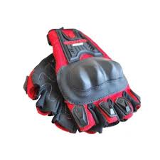 Scoyco Mc12d Yarım Parmak Motosiklet Eldiveni Red – Kırmızı Full Koruma, Sert Avuç İçi