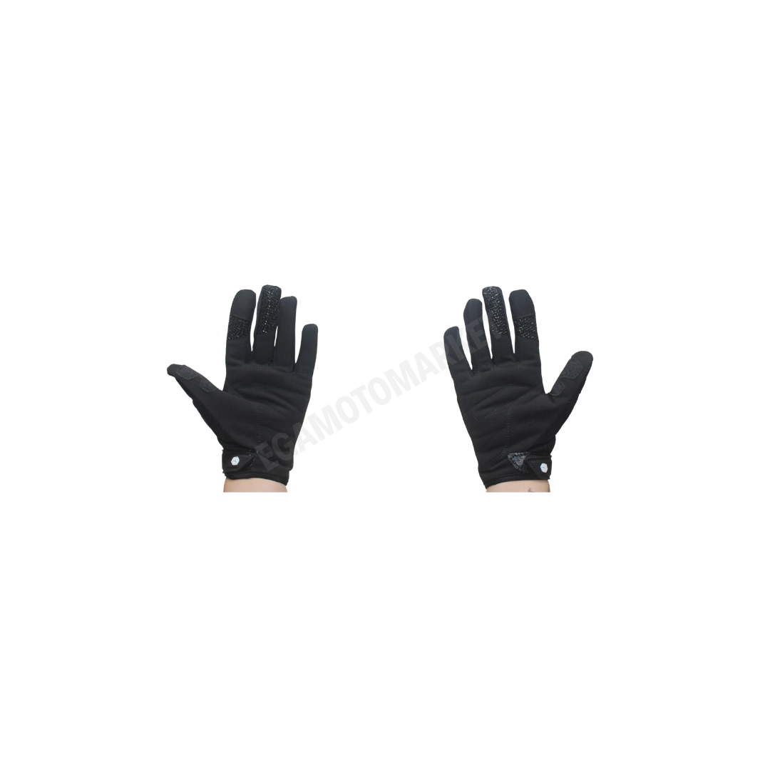 Scoyco Mc58 Black Motosiklet Eldiveni Black – Siyah Neopren, Full Koruma, Dokunmatik, Spor Kesim