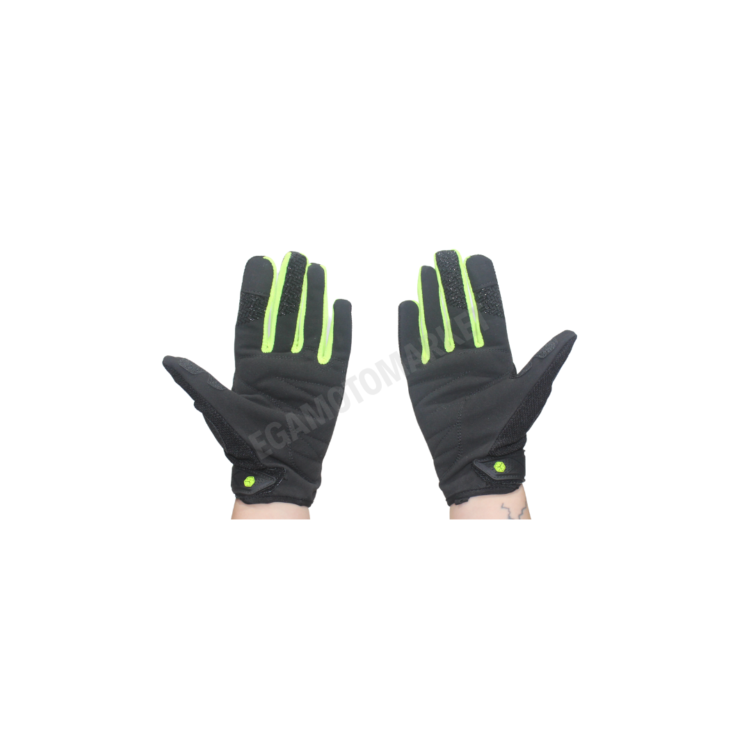 Scoyco Mc58 Motosiklet Eldiveni Green – Yeşil,siyah Neopren, Full Koruma, Dokunmatik, Spor Kesim