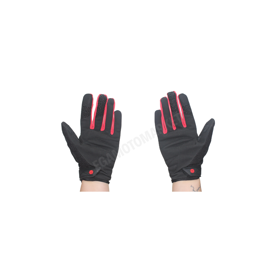 Scoyco Mc58 Motosiklet Eldiveni Red – Kırmızı Neopren, Full Koruma, Dokunmatik, Spor Kesim
