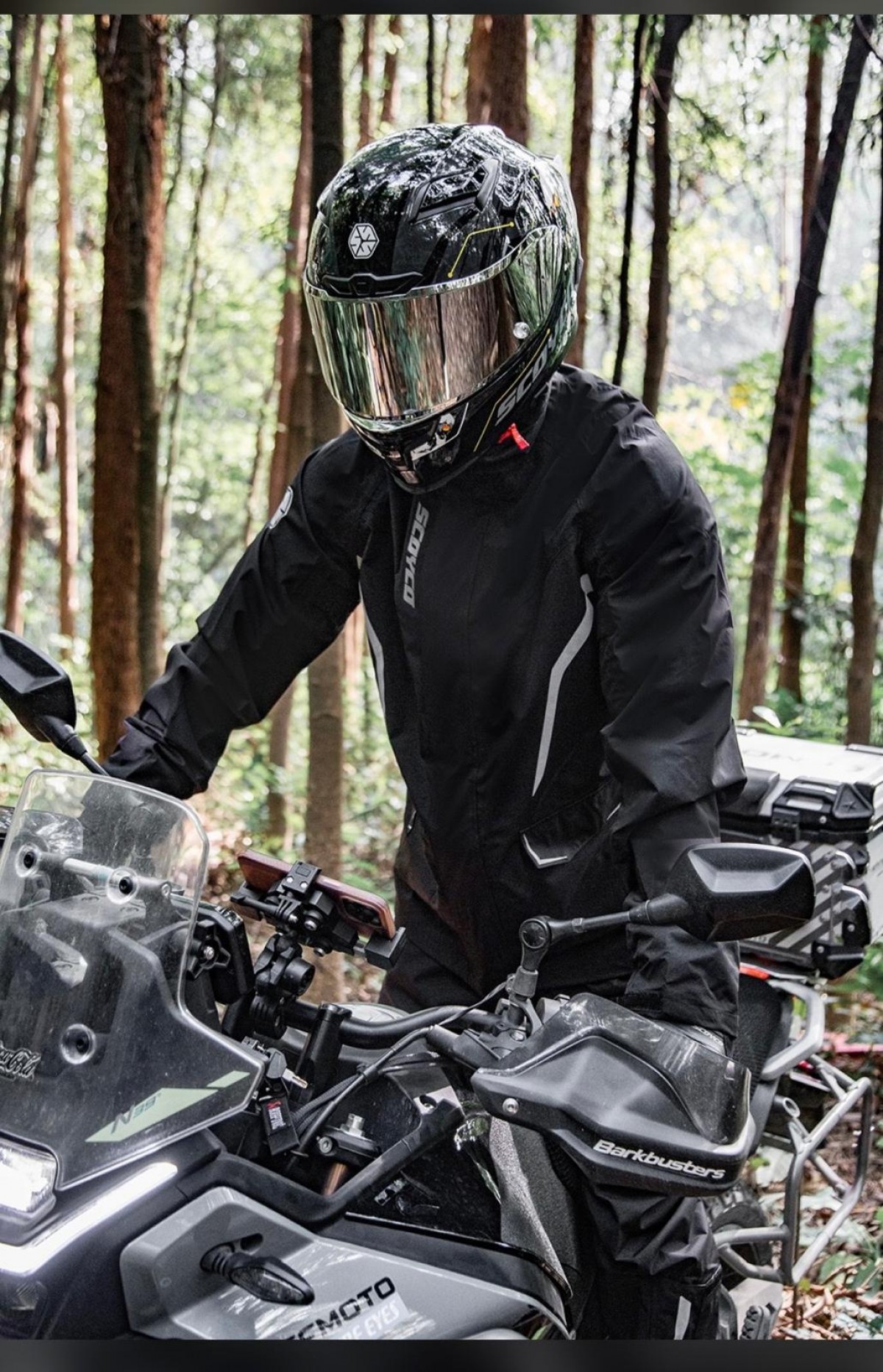 Scoyco Rc 10 Yağmurluk Takımı Siyah Bay / Bayan