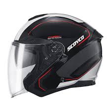 Scoyco Shuttle Of-669 Yarım Kask – Güneş Gözlüğü, Dot-ce