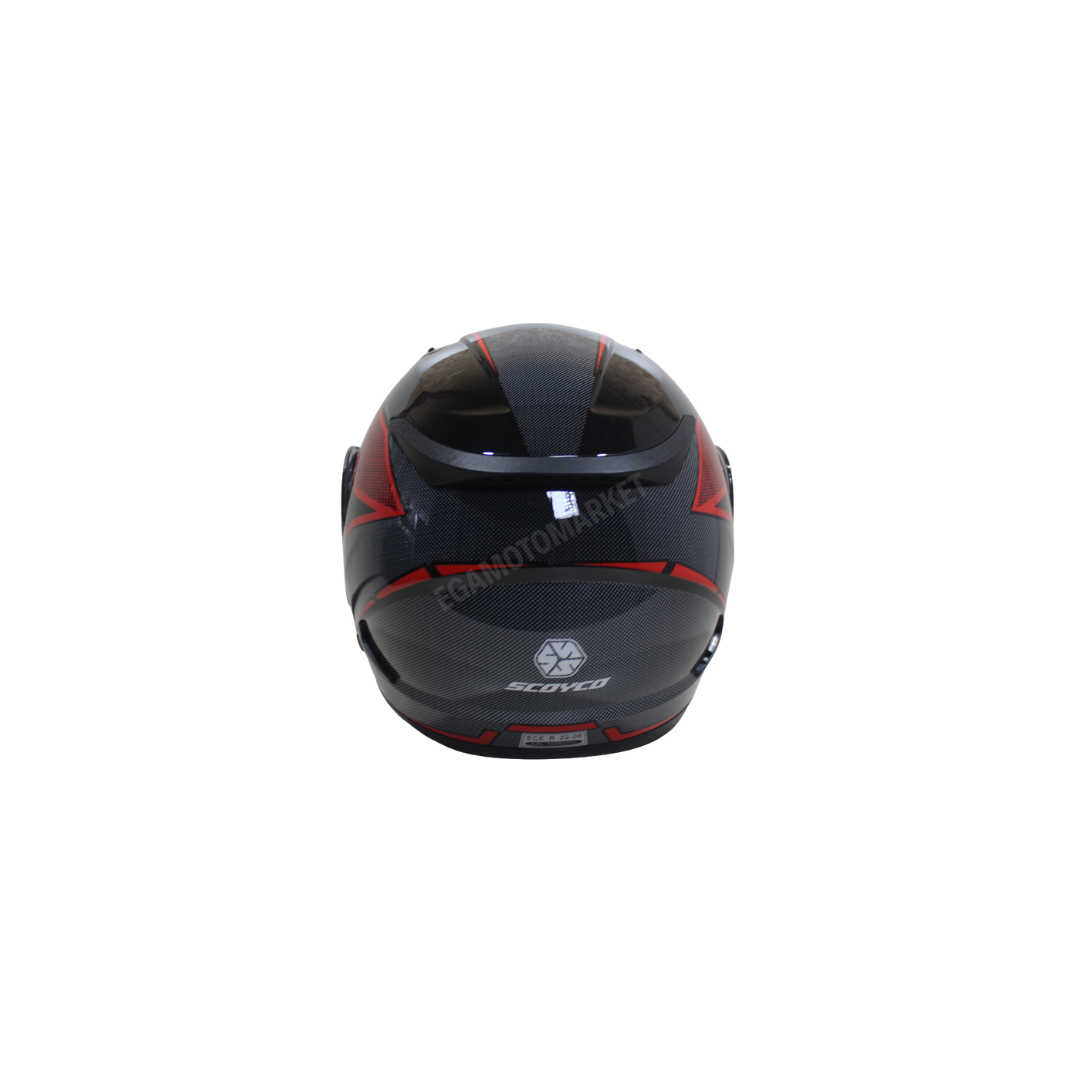 Scoyco Sky Breaker Ff-868 Çene Açılır Kask – Güneş Vizörlü, Dot-ce