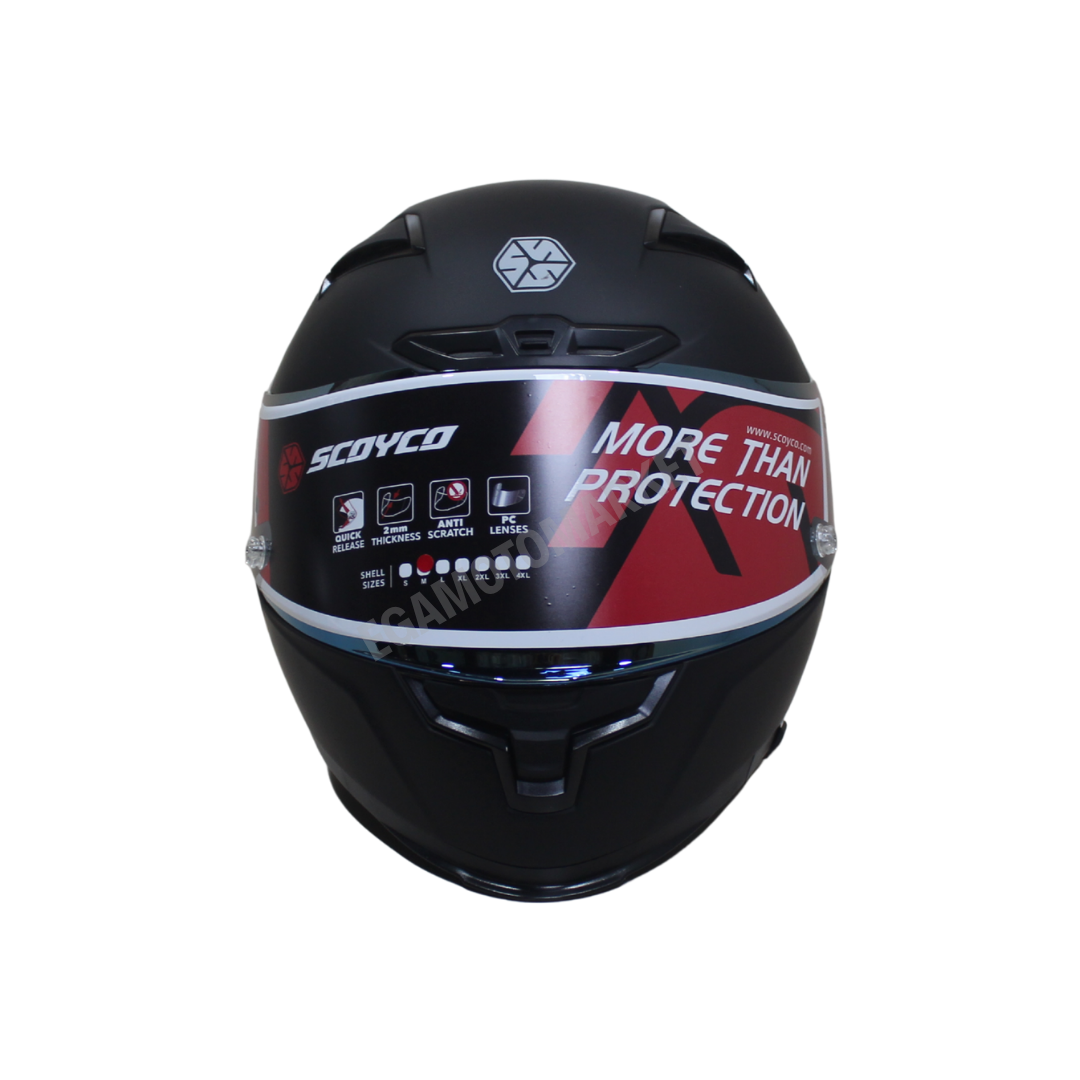 Scoyco Yaksha Ff-871 Full Face Kask – Güneş Vizörlü, Dot-ce
