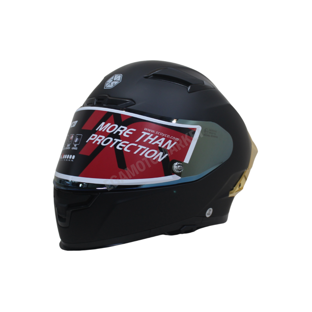 Scoyco Yaksha Ff-871 Full Face Kask – Güneş Vizörlü, Dot-ce