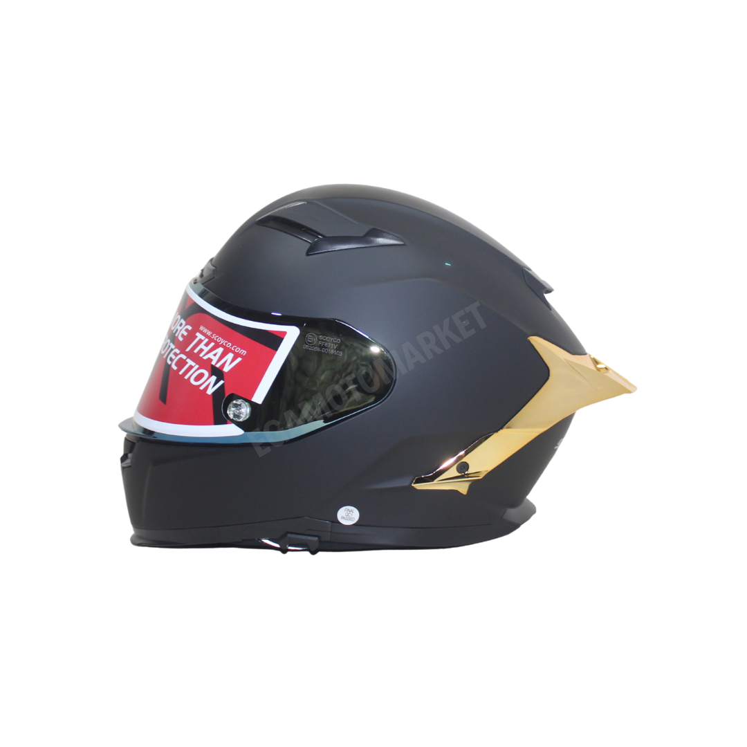 Scoyco Yaksha Ff-871 Full Face Kask – Güneş Vizörlü, Dot-ce