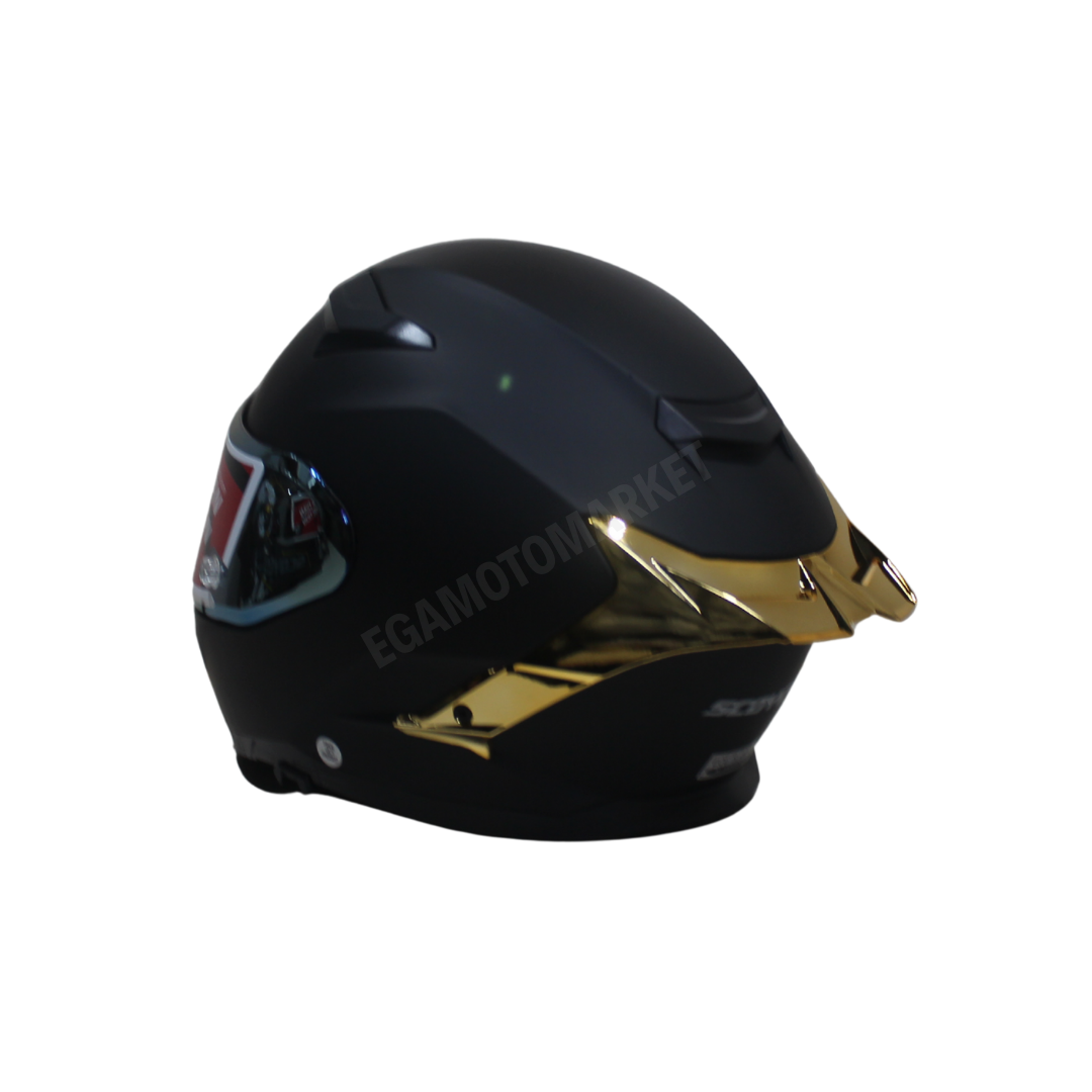Scoyco Yaksha Ff-871 Full Face Kask – Güneş Vizörlü, Dot-ce