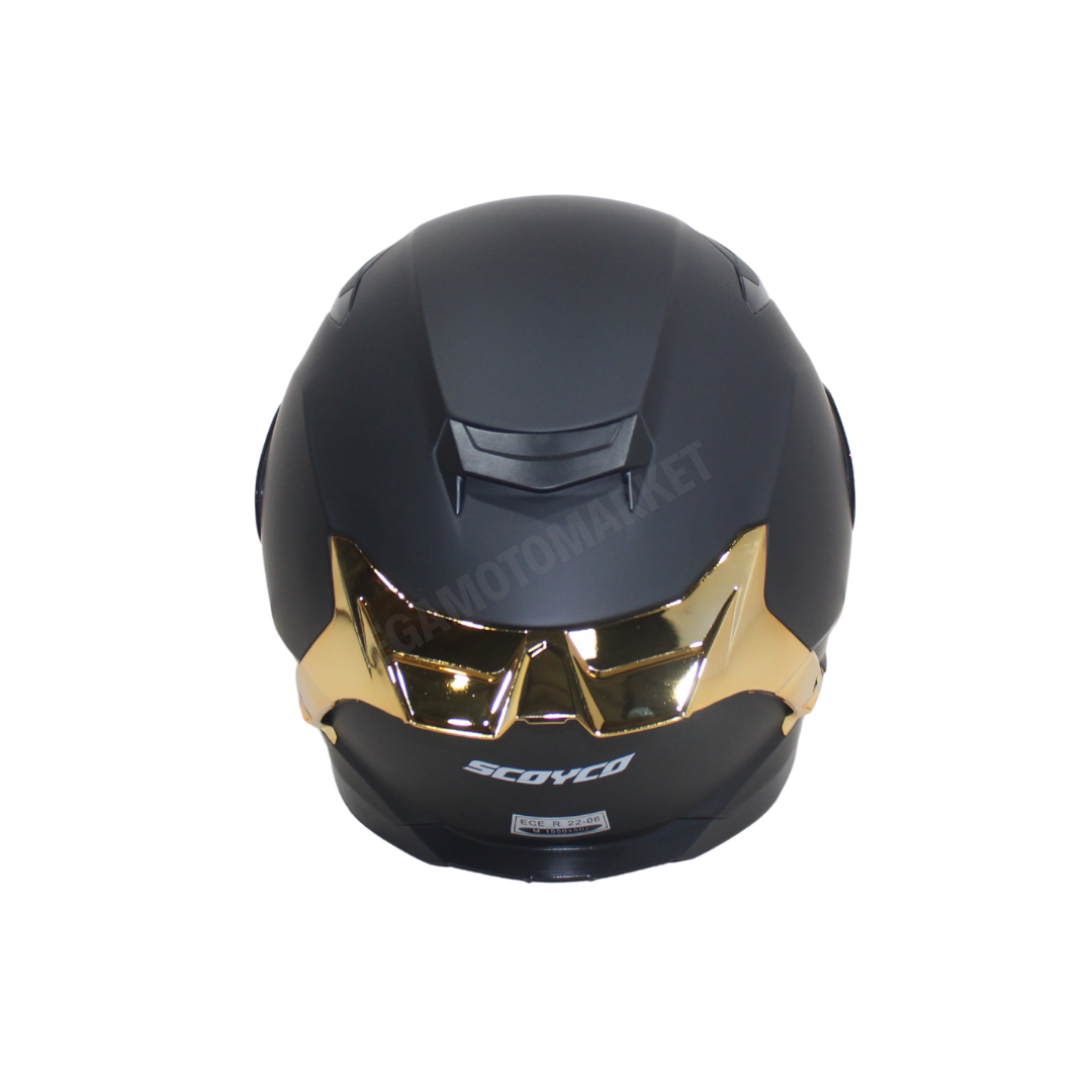 Scoyco Yaksha Ff-871 Full Face Kask – Güneş Vizörlü, Dot-ce