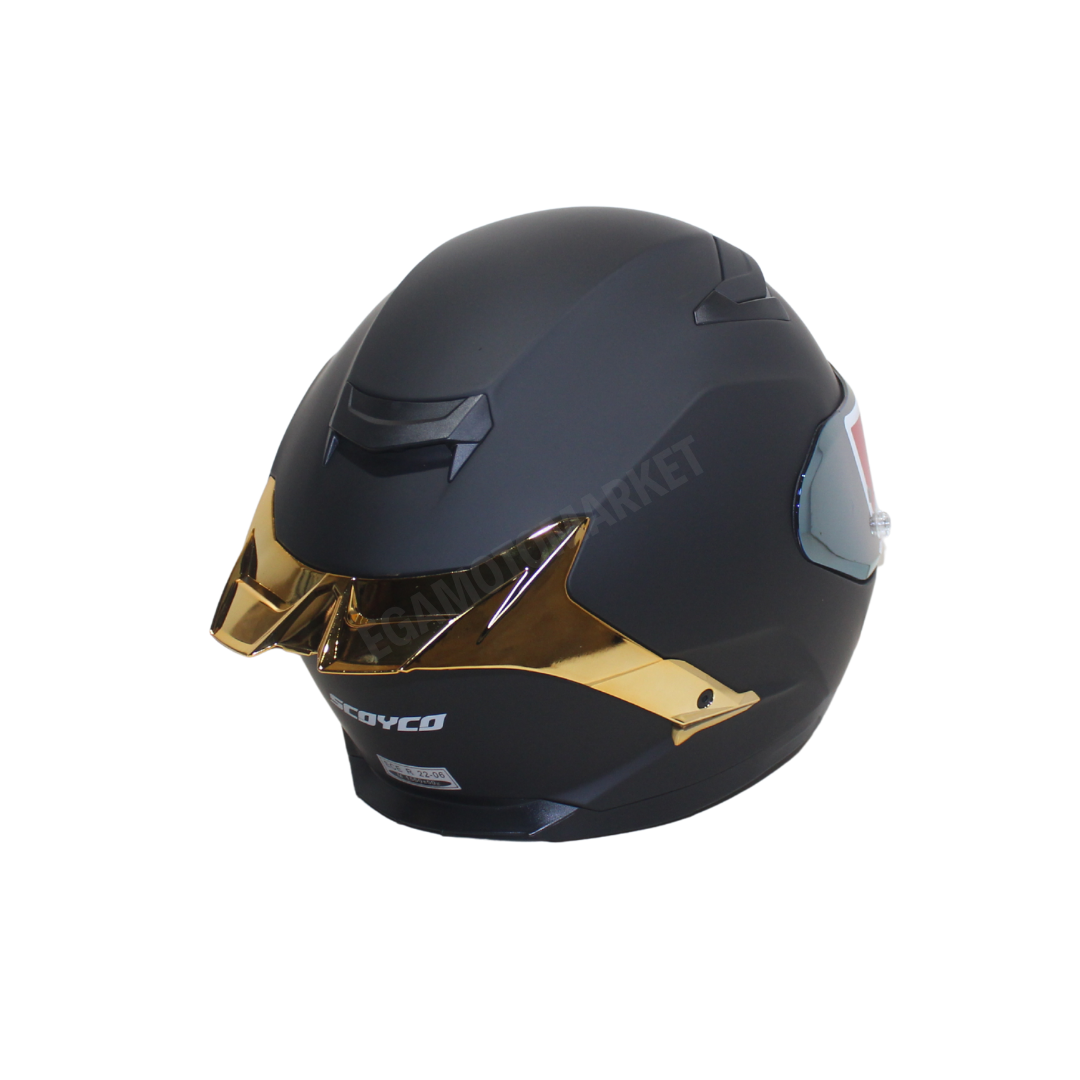 Scoyco Yaksha Ff-871 Full Face Kask – Güneş Vizörlü, Dot-ce