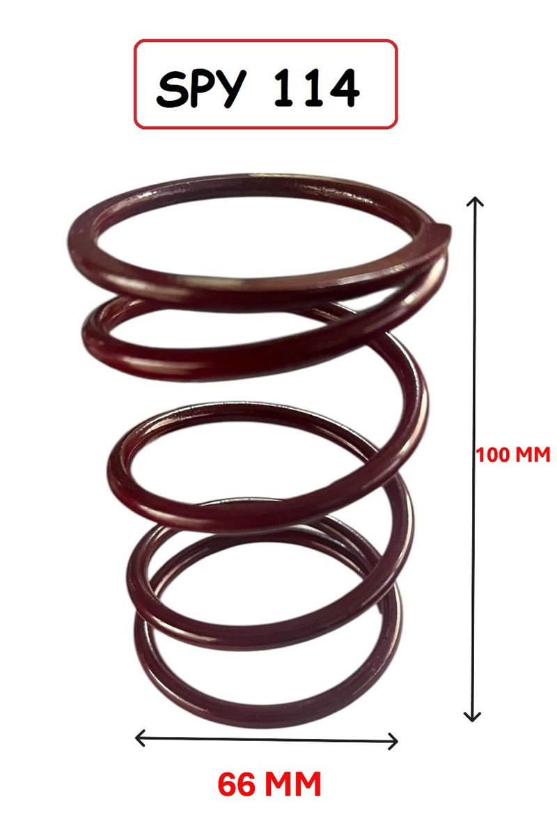 (speed Up) Gy6 Scooter 125 / 150 (1500rpm - Kırmızı) Performans Arka Varyatör Yayı Spy 114