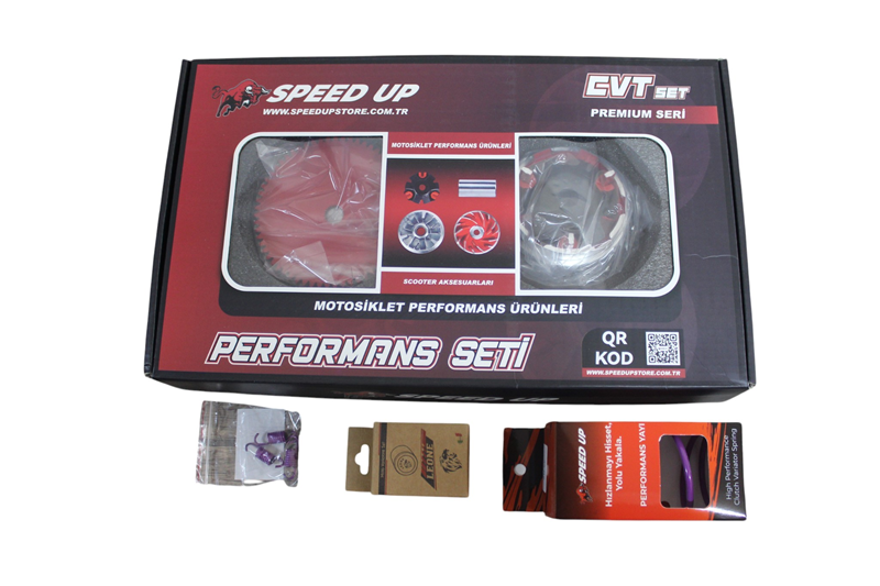 (speed Up) Gy6 Scooter 50 / 80 Performans Ön Varyatör (debriyaj Yay Seti) Komple