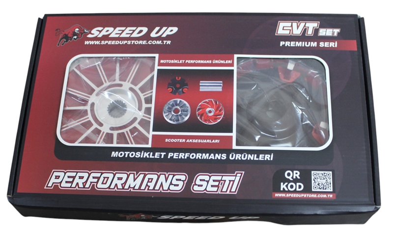 (speed Up) Yamaha Xmax 250 / 300 Performans Varyatör (ön Debriyaj Seti) Komple (2018-2025)