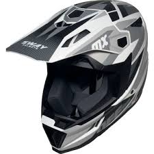 Sway 635 Shot White Black Cross Kask