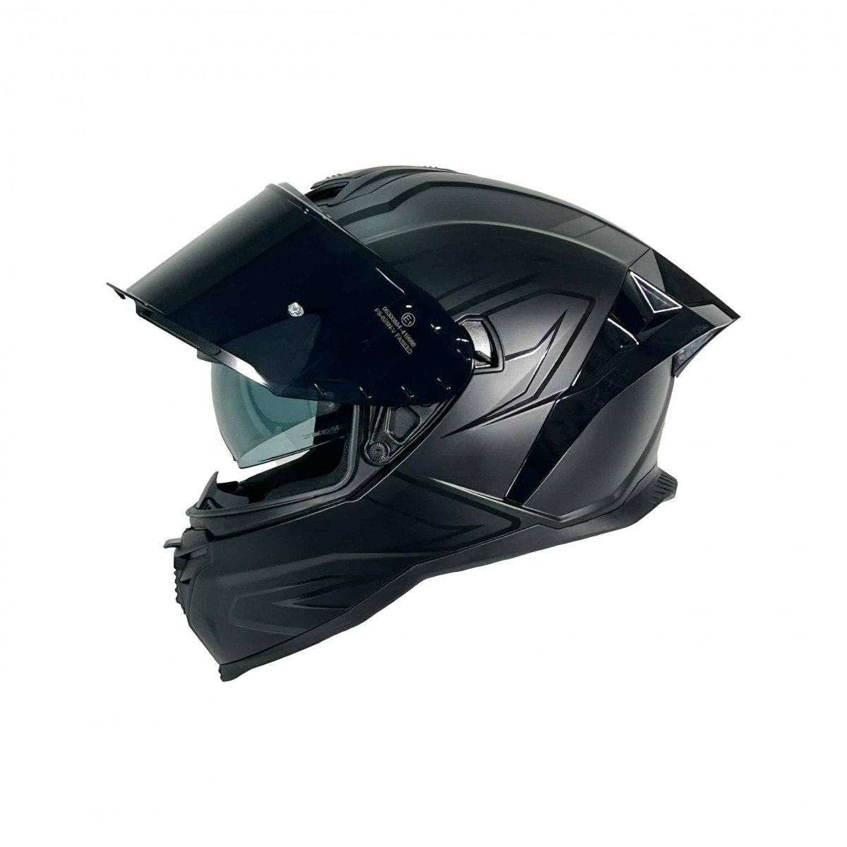Sway 867 Line Matt Black Full Face Kask Sway 867 Line Matt Black Full Face Kask