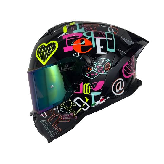 Sway 867 Peri Colorful Full Face Kask