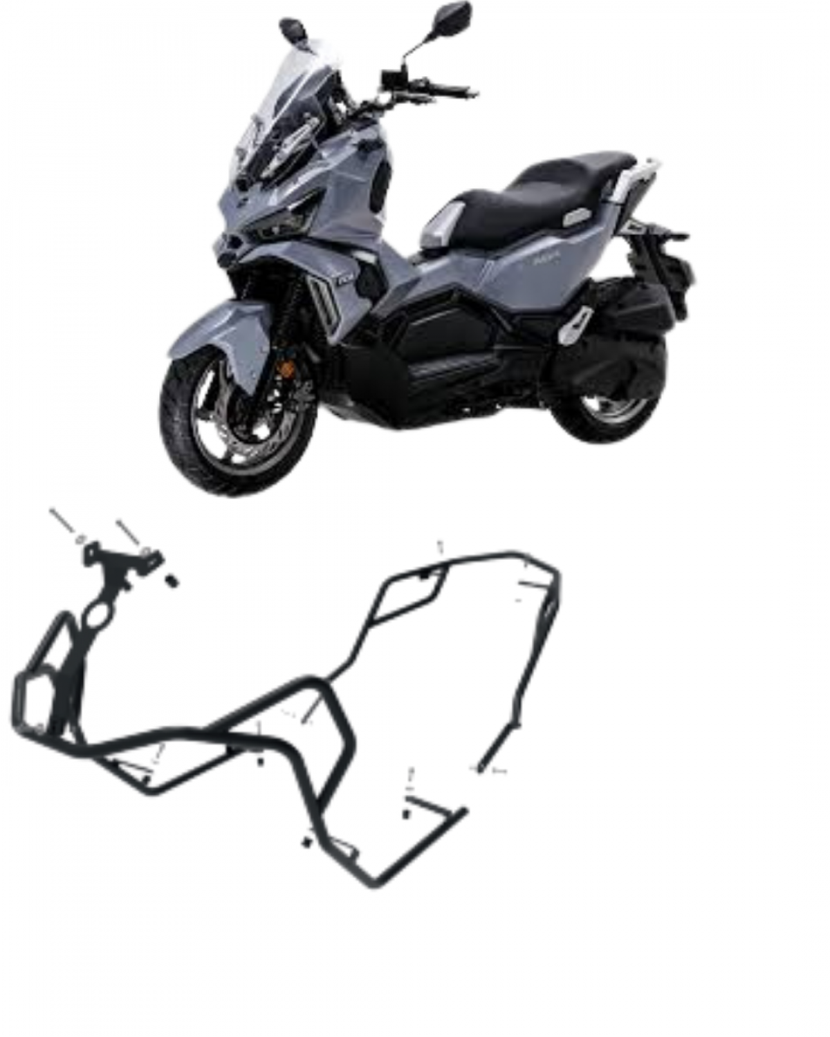 Sym Adx 125 Etraf Koruma Demir Seti Komple