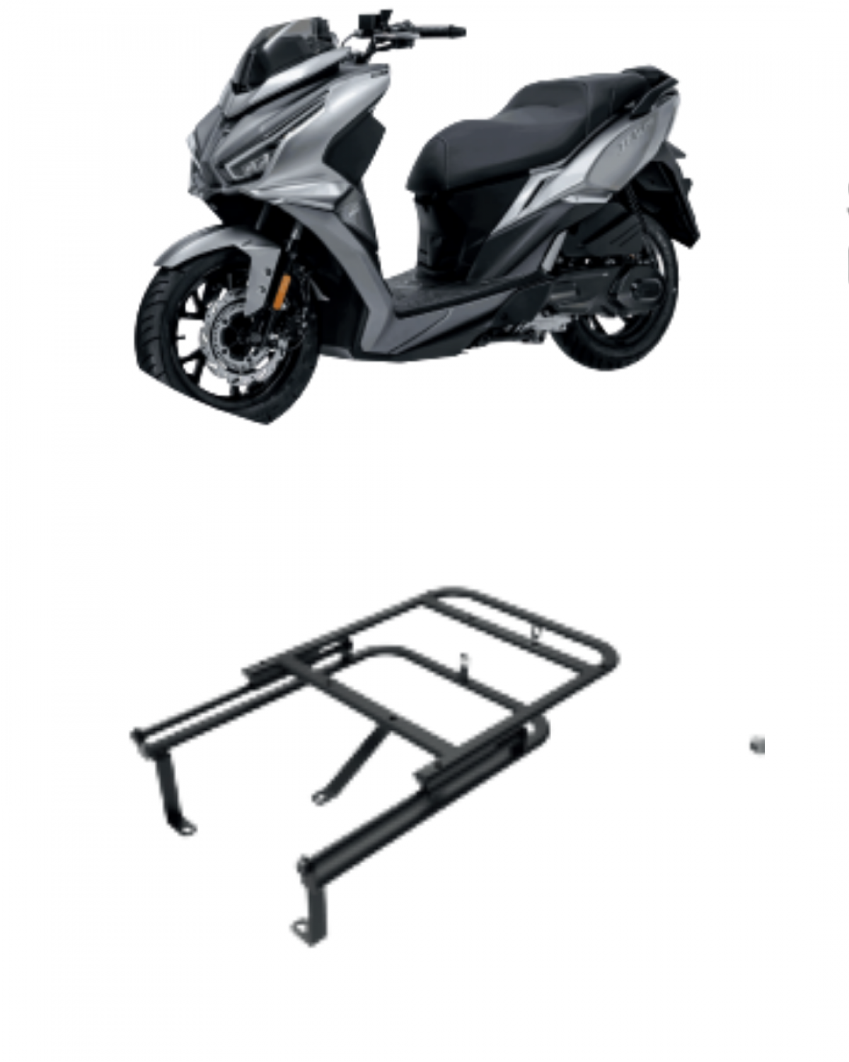 Sym Jet 14 Evo / Jet X 125 Çanta Demiri (ergolayn) Kızaklı