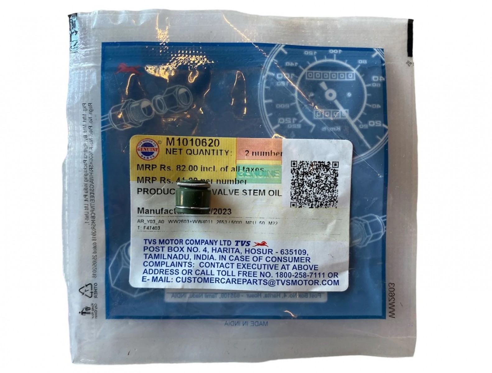Tvs Jupiter 125 / Jupiter 110 - Wego 110 E4-e5 Subap Keçesi Takım Orjinal (2 Adet)