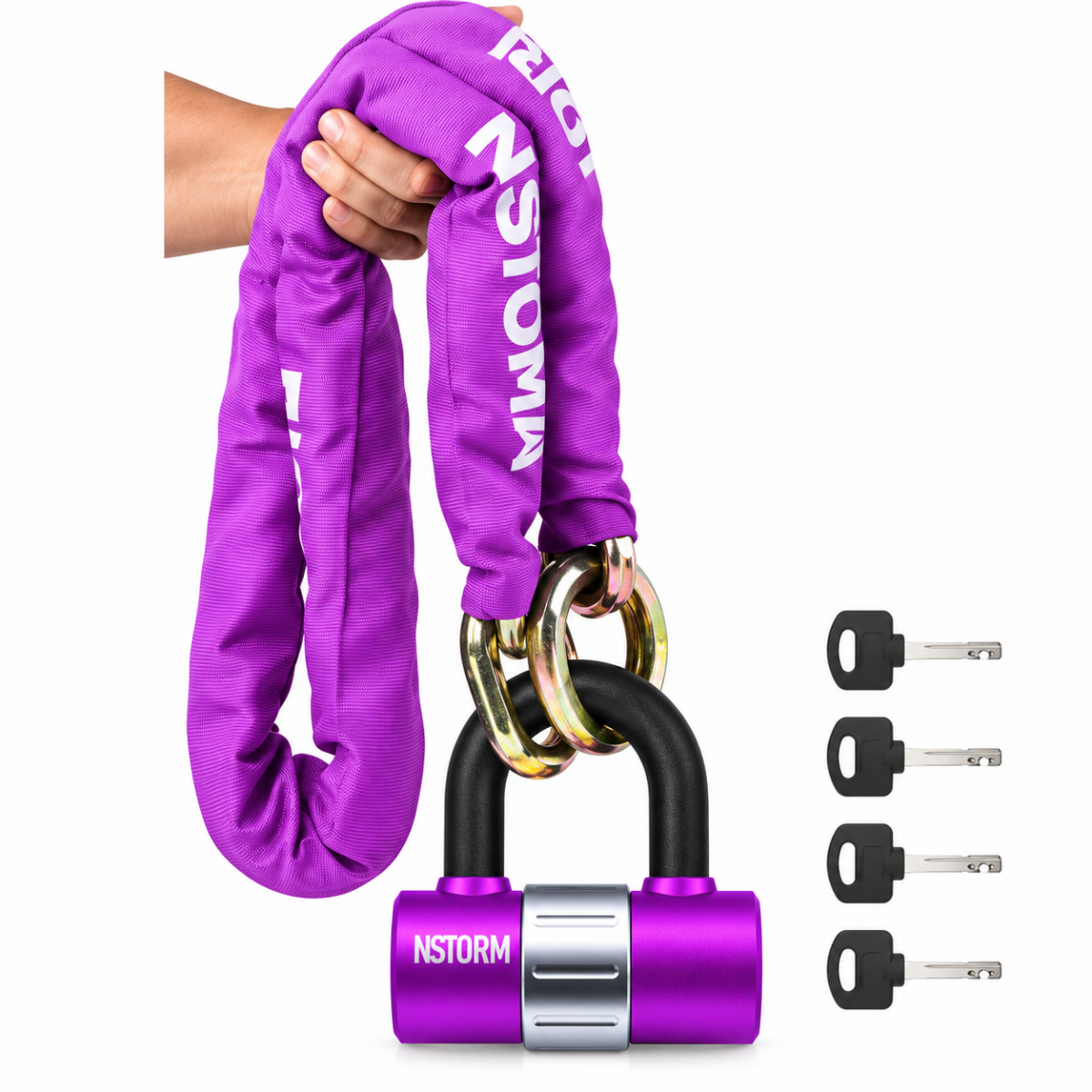 U Bar Şifreli Kesilmez Zincir Kilit 1.5 Metre - 10mm Kalınlık Insıgma (yeşil) U Bar Şifreli Kesilmez Zincir Kilit 1.5 Metre - 10mm Kalınlık Insıgma (yeşil)