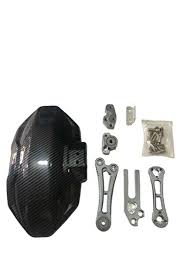 Universal (cnc) Motosiklet Arka Sıyırıcı (karbon-titanyum)