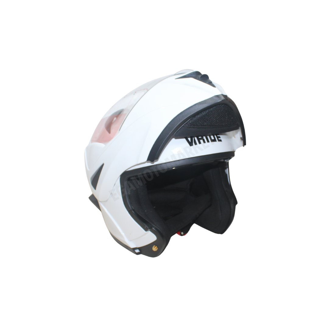 Virtue Ece R22.05 1550 +/- 50g Çene Açılır Beyaz Kask Virtue Ece R22.05 1550 +/- 50g Çene Açılır Beyaz Kask