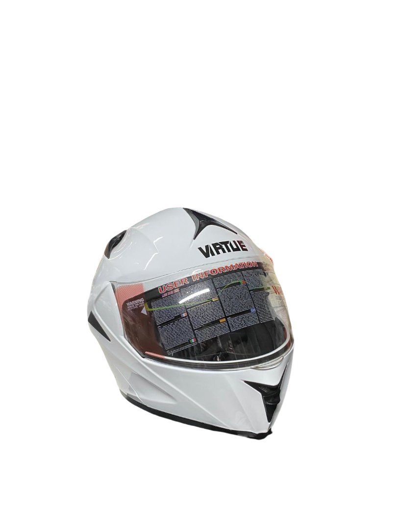 Virtue Ece R22.05  M 57-58 Cm 1550 +/- 50g Çene Açılır Beyaz Kask