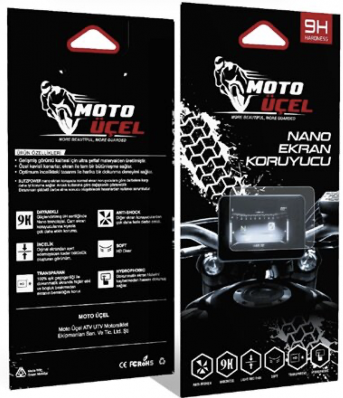 Voge Sr4 Kırılmaz Ekran Koruyucu Nano