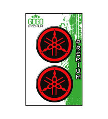 Yamaha Kırmızı Koruma Takozu 4x4 (2'li) Damla Sticker Seti