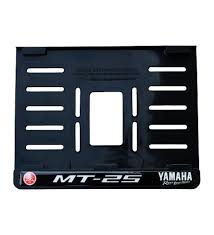 Yamaha Mt25 Plastik Plakalık (15x24) 2 Beyaz