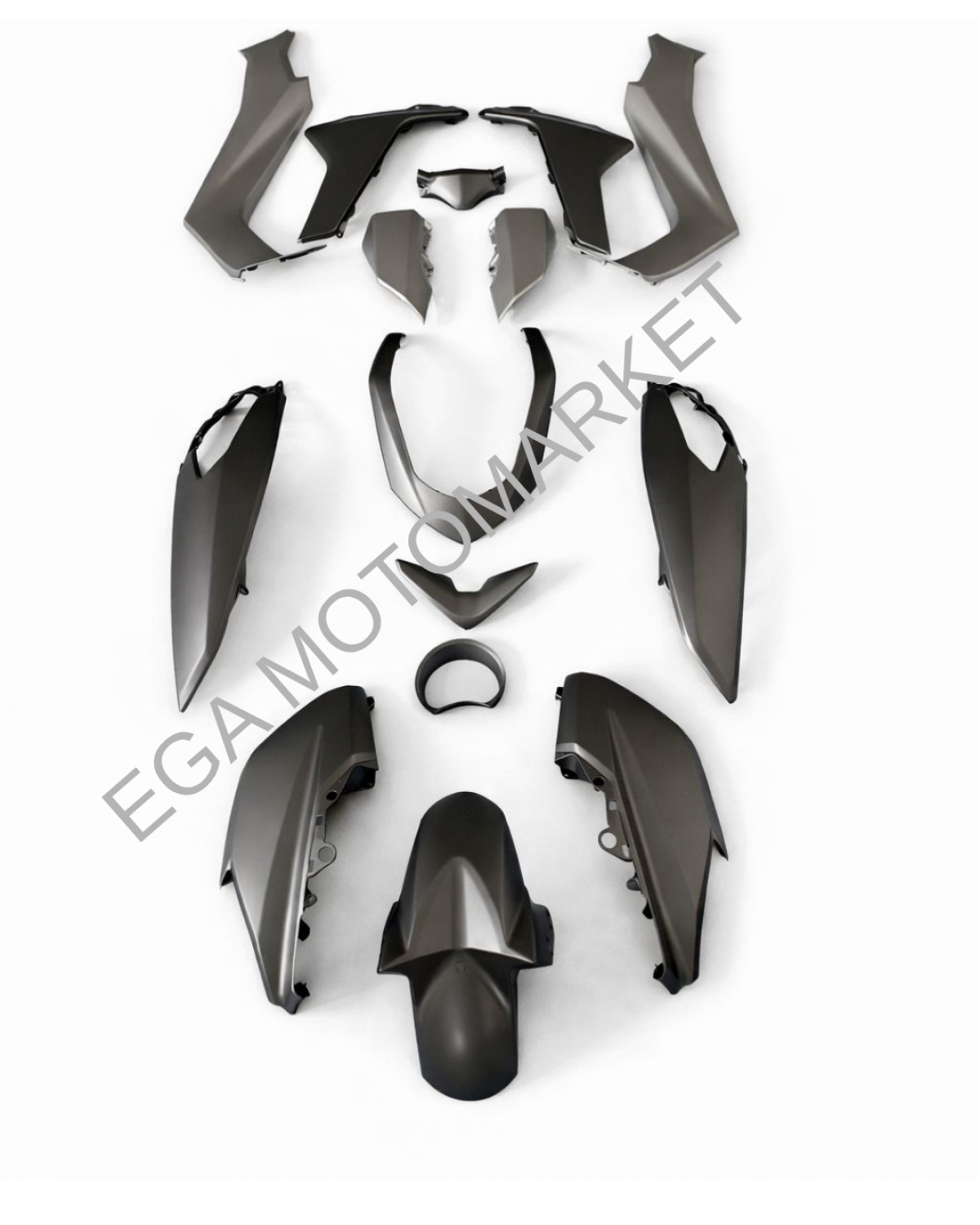 Yamaha Nmax 125 / 155 Mat Gri Grenaj Seti (2015-2020)