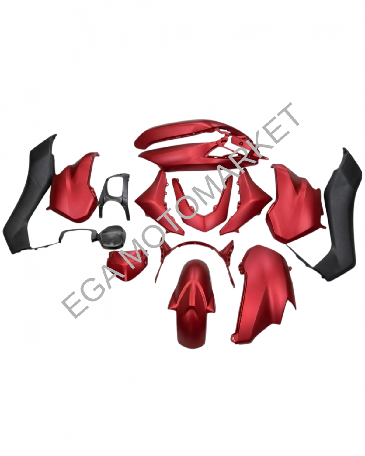 Yamaha Nmax 125 / 155 Mat Kırmızı Grenaj Seti (2021-2024)