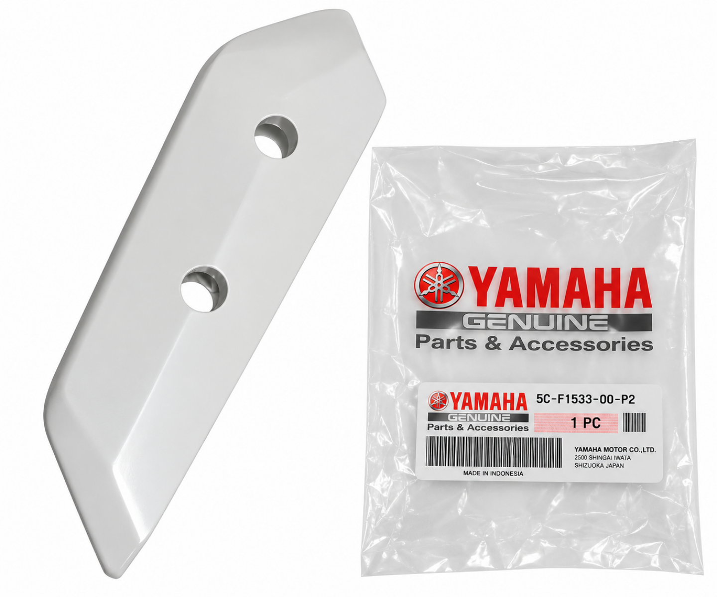 Yamaha Nmax 125 / 155 Ön Çamurluk Sol Grenaj Beyaz Orjinal (2025-2026)