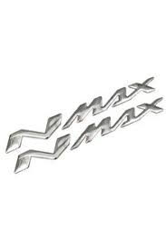 Yamaha Nmax 125 / 155 Sele Altı Yazı Seti (2'li) Nikel