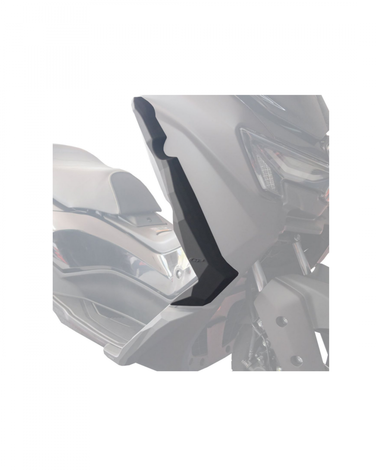 Yamaha Nmax 125 Üst Bacak Koruma Siyah Takım (2025)