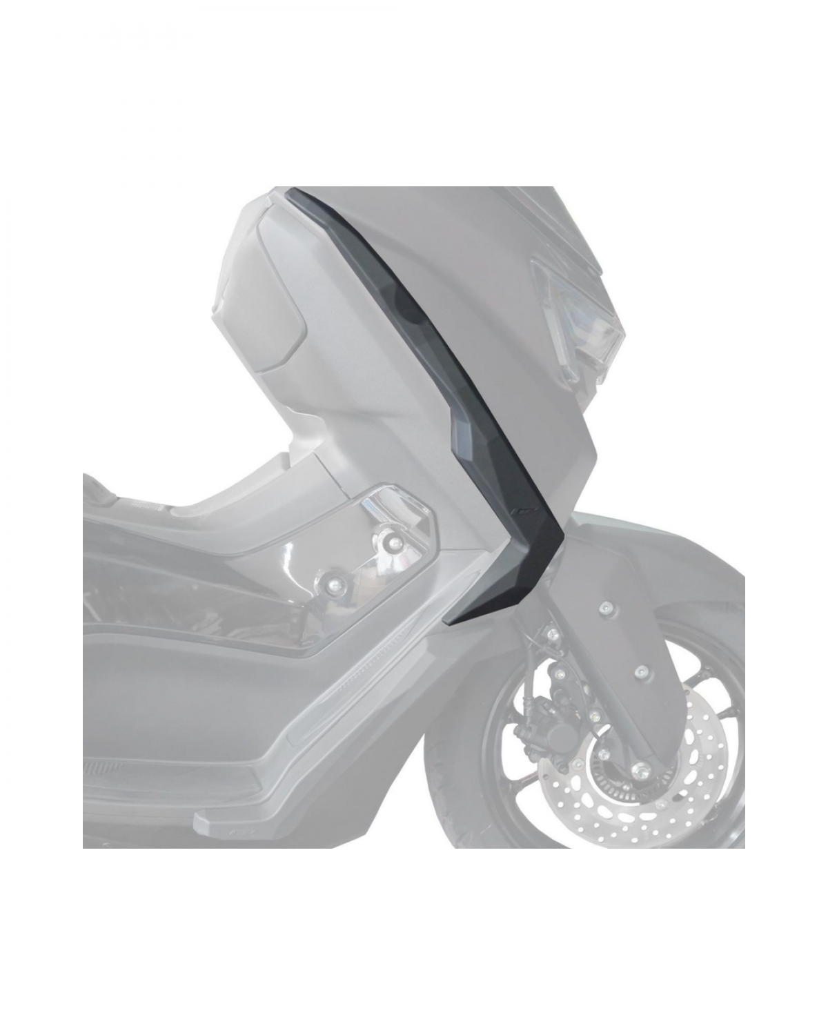 Yamaha Nmax 125 Üst Bacak Koruma Siyah Takım (2025)