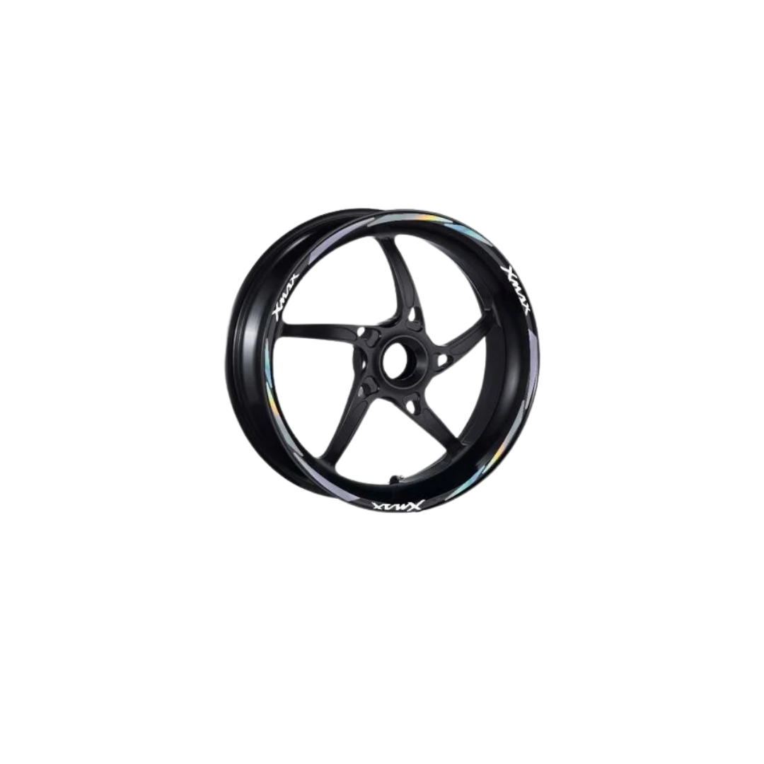 Yamaha Xmax 125 / 250 / 300 / 400 Hologramlı Jant Şeridi 2 Jant İçin 2010-2024
