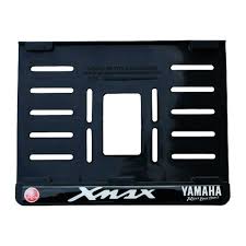 Yamaha Xmax 250 / 300 Plastik Plakalık Beyaz (15x24 Cm) 3 (2018-2022)