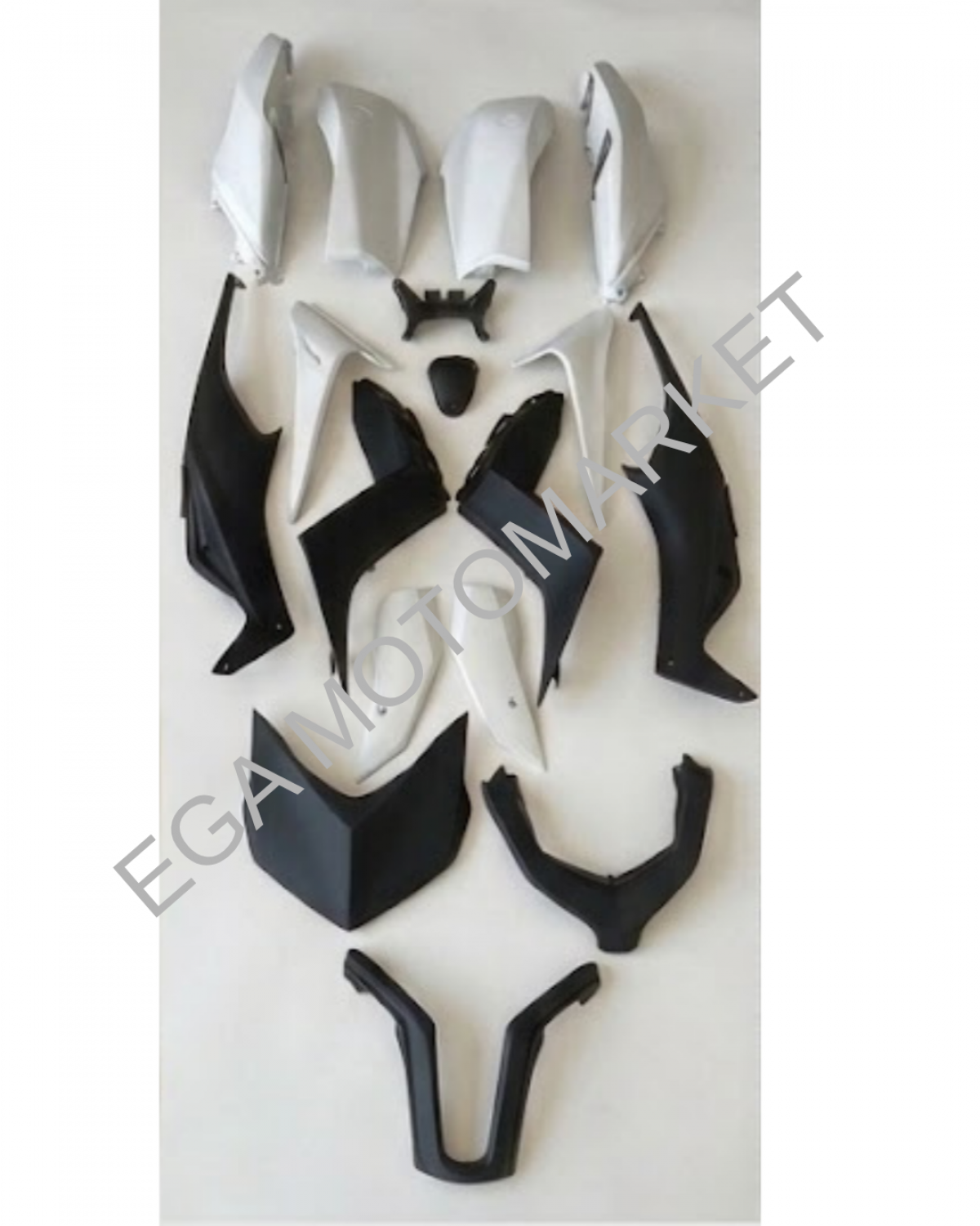 Yamaha Xmax 250 Grenaj Seti Mat Beyaz (2023-2025)