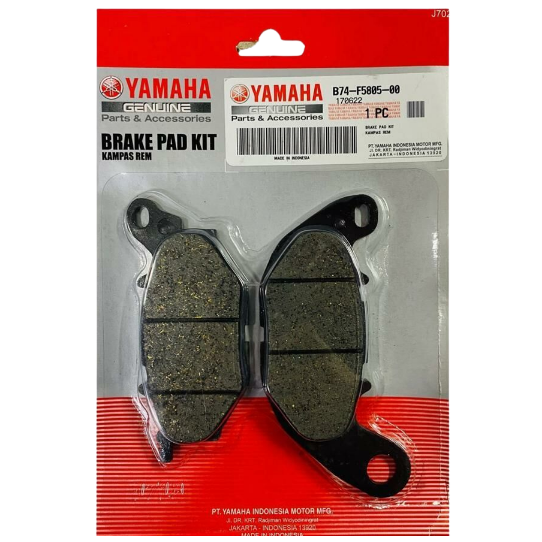 Yamaha Xmax 250 Ön Fren Balata Orjinal (2023-2025) Yamaha Xmax 250 Ön Fren Balata Orjinal (2023-2025)