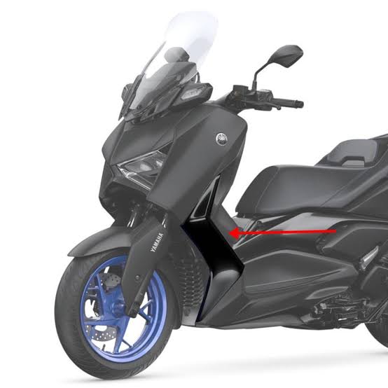 Yamaha Xmax 250 Ön Sol Alt Z Grenaj Parlak Siyah Orjinal (2023-2025)