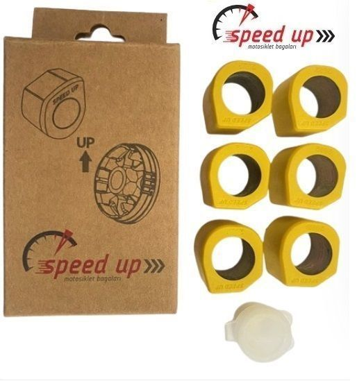 Yamaha Xmax 400 (2018-2020) Speed Up Performans Bagası 8'li (tahrik Seti) 25x15 (14gr) Yamaha Xmax 400 (2018-2020) Speed Up Performans Bagası 8'li (tahrik Seti) 25x15 (14gr)