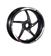 Yamaha Xmax 400 Beyaz M Power 1 Set Jant Şeridi Tek Jant İçin Yamaha Xmax 400 Beyaz M Power 1 Set Jant Şeridi Tek Jant İçin