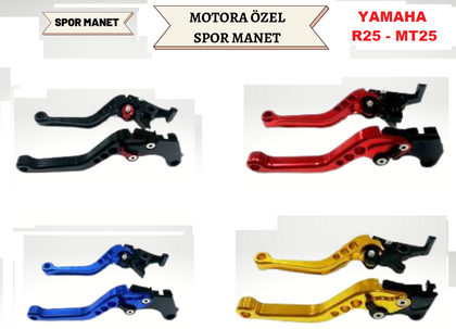 Yamaha Yzf Mt25 Spor Manet Takımı Renkli Red (kırmızı) (2014-2024)