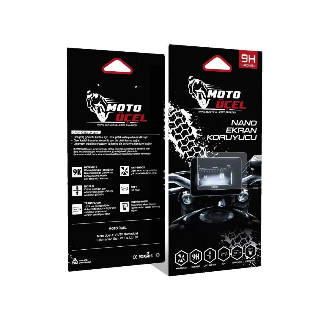 Yamaha Yzf R25 Nano Kırılmaz Ekran Koruyucu (2019-2024)