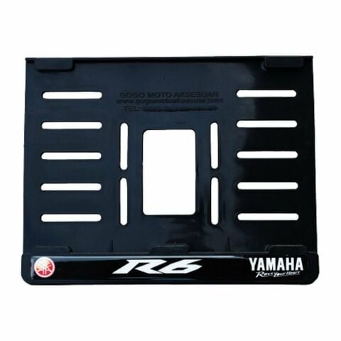 Yamaha Yzf R6 Uyumlu Plastik (15x24 Cm) Kırılmaz Plakalık 2