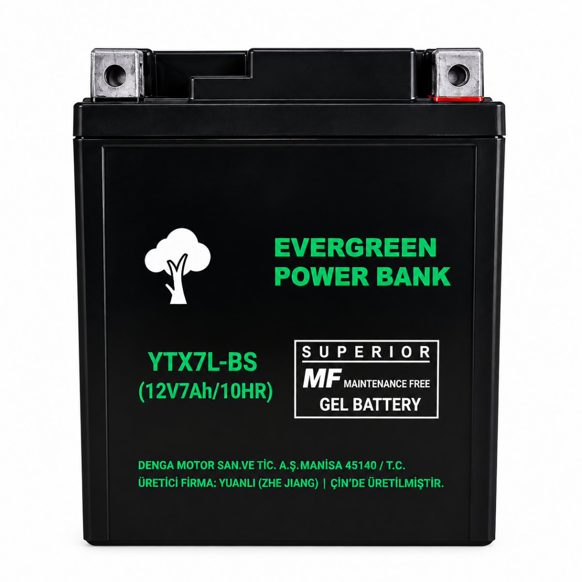 Ytx7l-bs Akü, Honda Spacy-activa S (113*69*132) Dik Evergreen