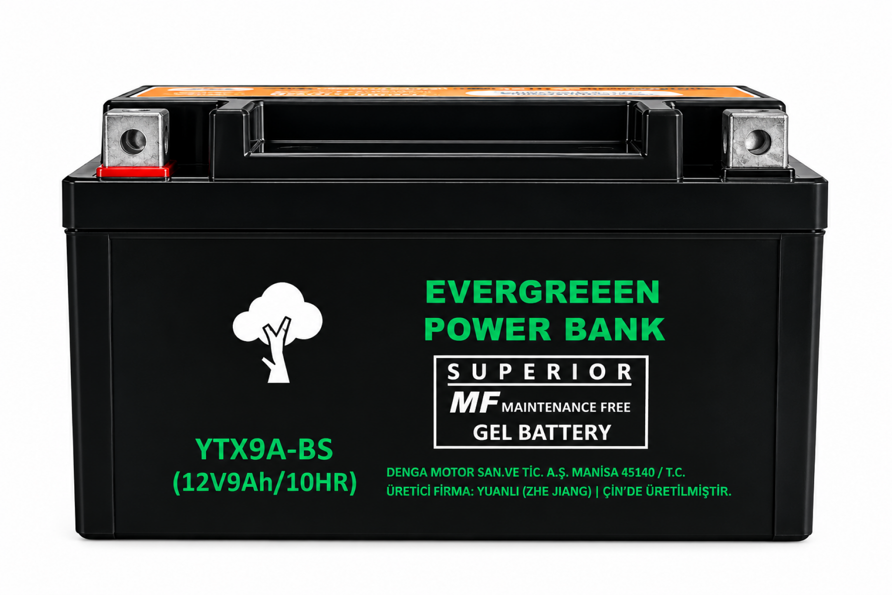 Ytx9a Akü, Ns200-domınar400-scooter (150*86*107) Yatık Evergreen